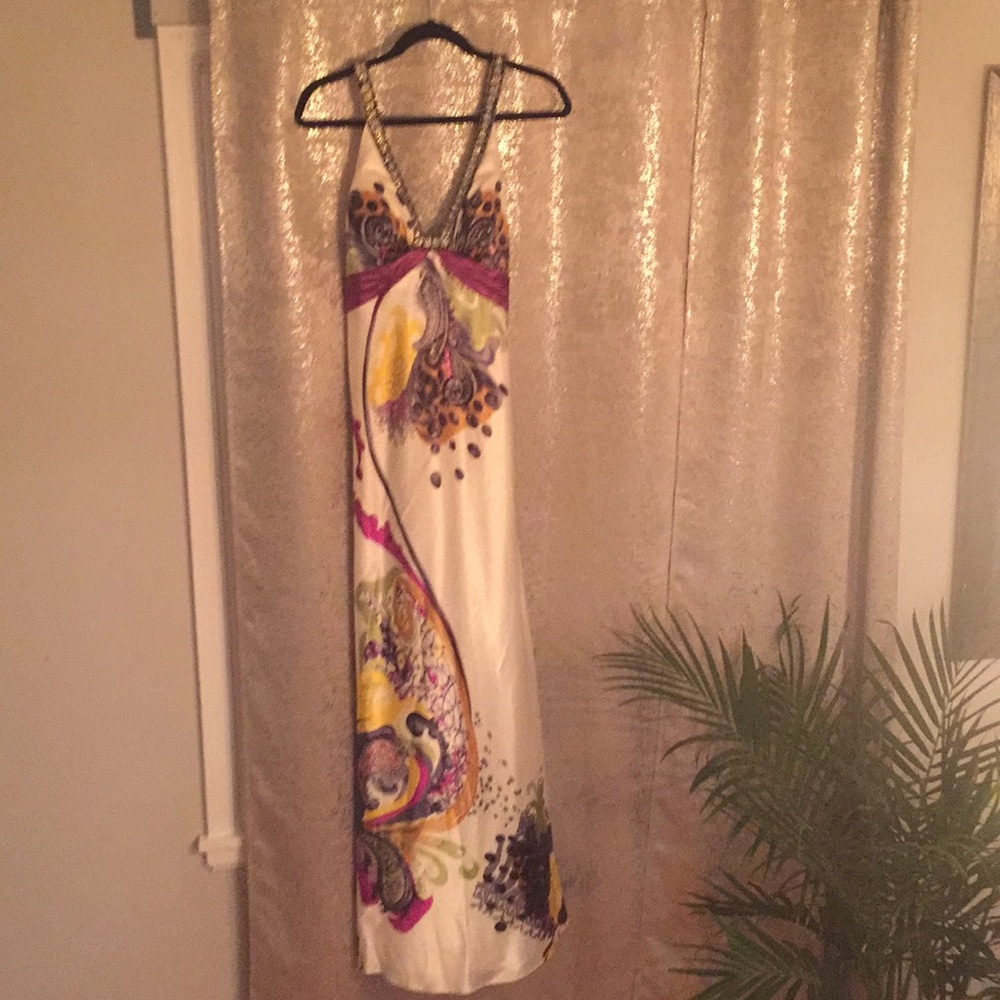 Floor length prom dress